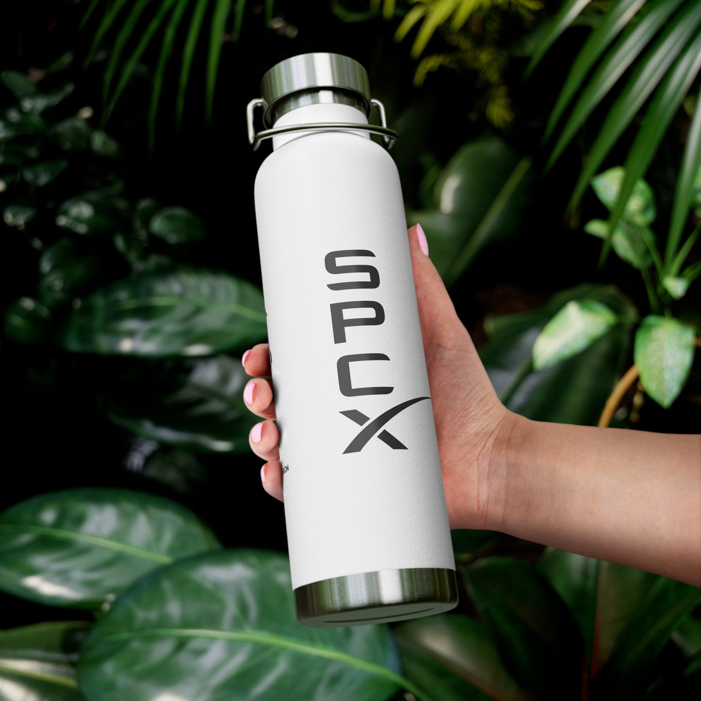 SPCX STAINLESS STEEL WATER BOTTLE