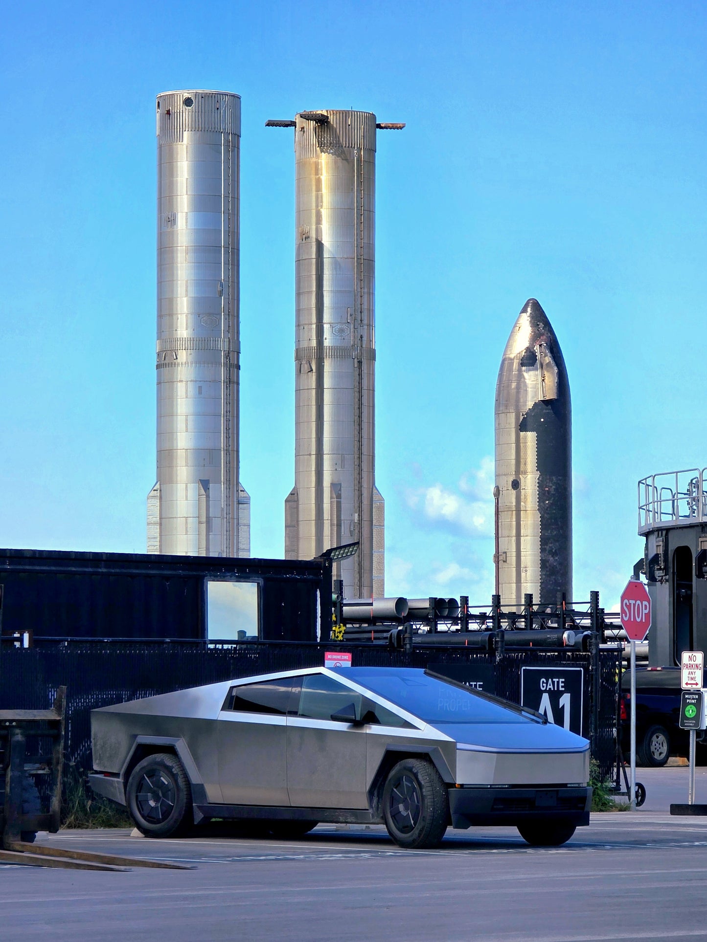 THE STAINLESS FUTURE METAL PRINT