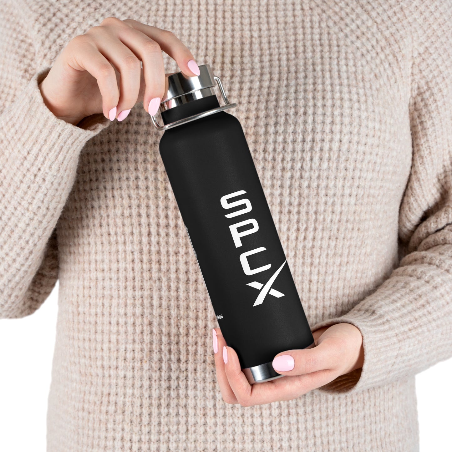 SPCX STAINLESS STEEL WATER BOTTLE