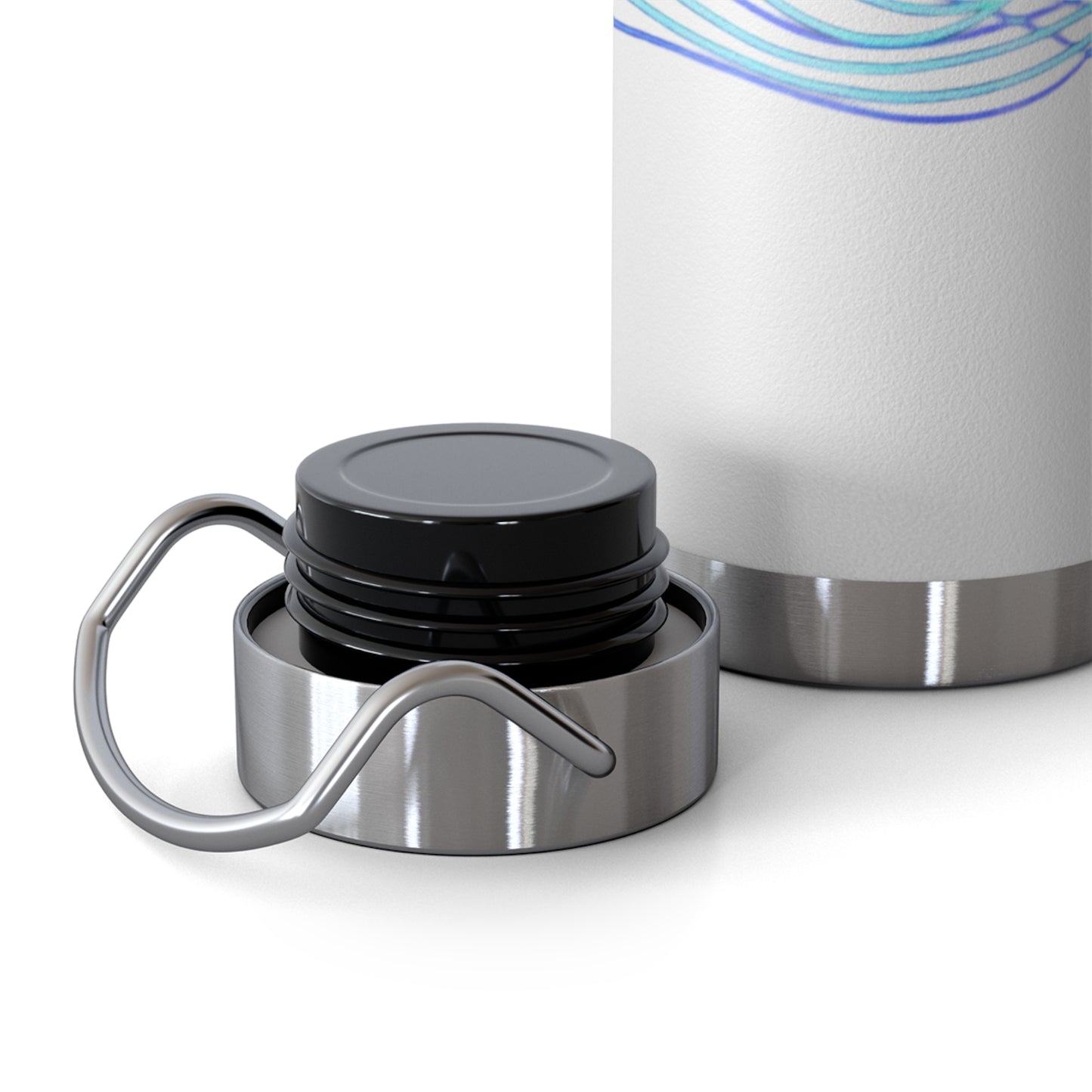 THREADS STAINLESS STEEL WATER BOTTLE