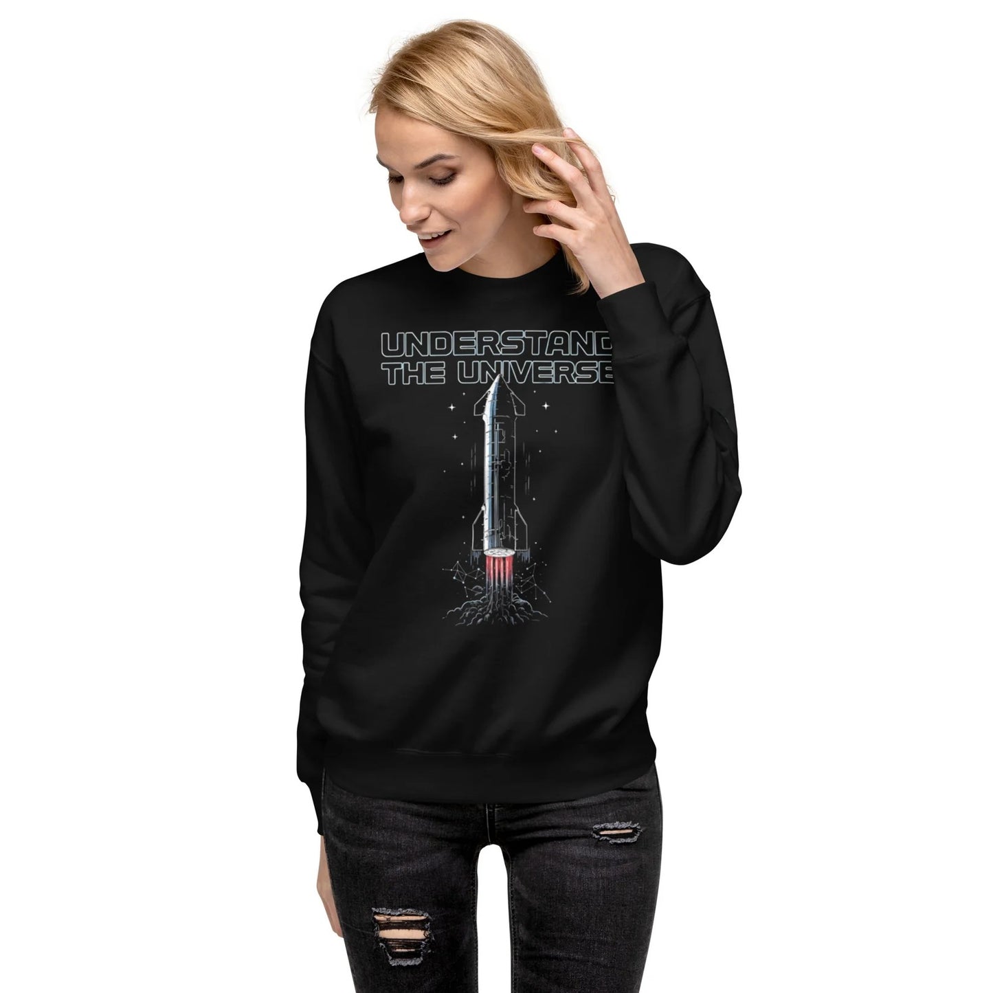 UNDERSTAND THE UNIVERSE UNISEX SWEATSHIRT