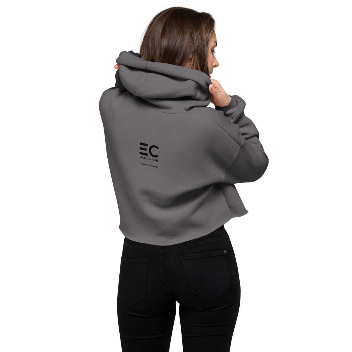 STARBASE WOMENS CROP HOODIE